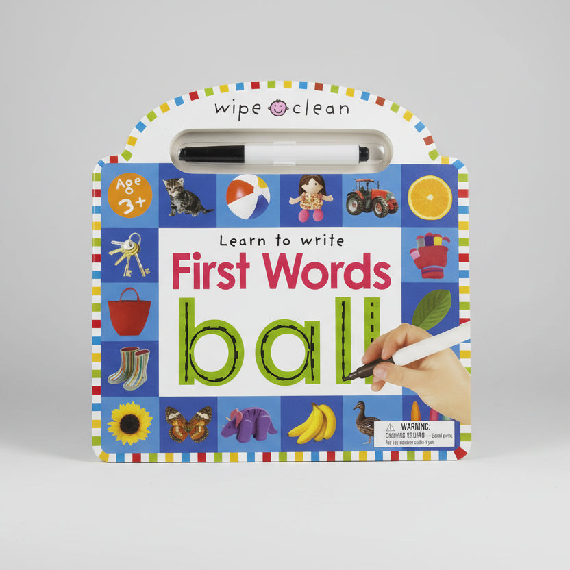Learn to Write First Words – Wipe Clean with Pen (Priddy Learning)